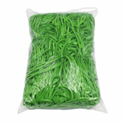 Gumki krzyżowe 160 x 1,5mm op.1kg - zielone
