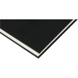 Szkicownik artystyczny OXFORD A5 40 kartek 225g spirala krótki bok - czarny-297416