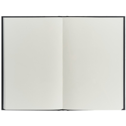 Szkicownik artystyczny OXFORD A5 96 kartek 100g szyty - czarny-297430