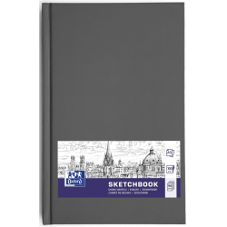 Szkicownik artystyczny OXFORD A5 96 kartek 100g szyty - mix kolorów-297447