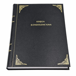 Księga kondolencyjna BARBARA A3 pion szyta 160 kartek-298160