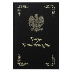 Księga kondolencyjna WARTA A3 - godło