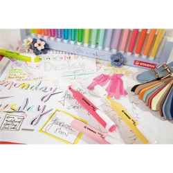 Zakreślacz STABILO SWING COOL pastel kpl. 4szt. 2754-08 STABILO-304930