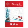 Blok do akwareli KOH-I-NOOR Inspiracje 2 A4 320g. 20 kartek Blok do akwareli KOH-I-NOOR Inspiracje 2 A4 320g. 20 kartek
