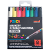 Marker UNI POSCA PC-1MR zestaw 8 szt