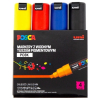 Marker UNI POSCA PC-8K zestaw 4 szt. mix kolorów