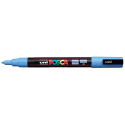 Marker UNI POSCA PC-3M - błękitny
