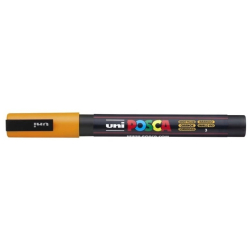 Marker UNI POSCA PC-3M - ciemno-żółty