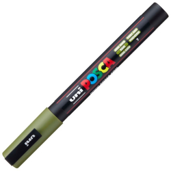 Marker UNI POSCA PC-3M - zieleń khaki