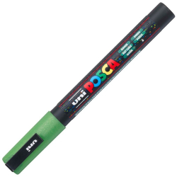 Marker UNI POSCA PC-3M - zielony brokatowy