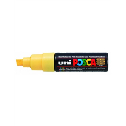 Marker UNI POSCA PC-8K - słomiany żółty