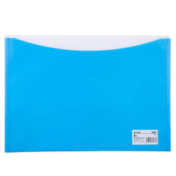 Teczka na zatrzask kopertowa DELI E38977 A4 - niebieska-48f8d86cbf11167ff3fde859c82c83e6