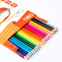 Kredki ołówkowe DELI COLORUN bezdrzewne 24 kolory EC00120-4a043763b95a4dbf03f1ead5a0da0883