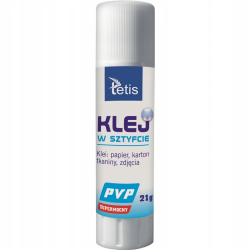 Klej w sztyfcie TETIS PVA 21g. BG112-G-4c709534df40fb9a5a2cbada0f1476dc