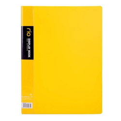Teczka z koszulkami DELI A4 60 koszulek - żółta-536bcc856745a819b96ed2bb659ec8b8