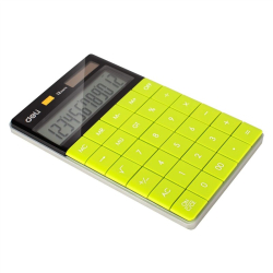 Kalkulator DELI 12-pozycji - zielony 1589-a2e71f26f0f08a7d21629d6d6396821c
