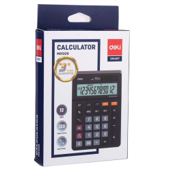 Kalkulator DELI 12-pozycji - czarny M01320-f761f7fee2e63d18e9657cd2ca9294b4