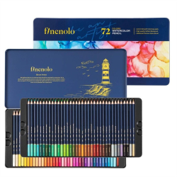 Kredki ołówkowe DELI FINANELO akwarelowe 72 kolory EC129-72-fa8e6565c5dd392d35e5d1a3f7a370dd