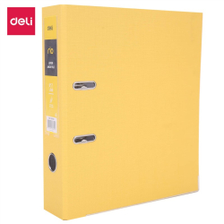 Segregator DELI RIO A4 76mm - żółty-fae63007e8b8616b2b2b0eb1d9db7909